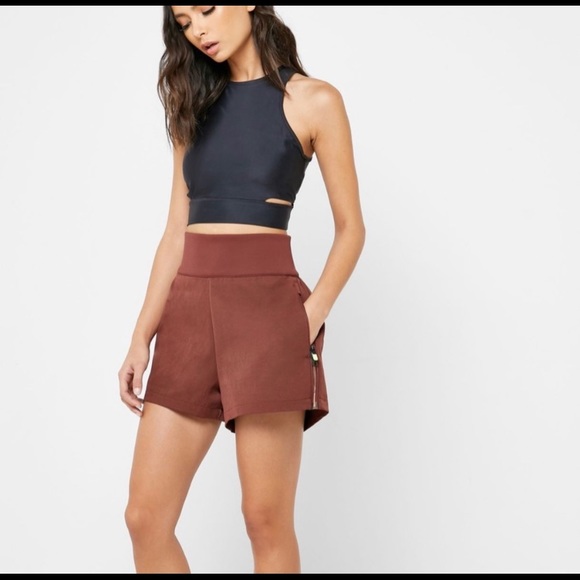 nike womens high waisted shorts